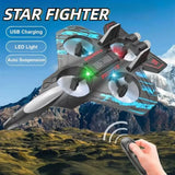 EPP Foam Remote Control Foam Fighter Gravity Sensing Rechargeable Glider Flying Helicopter Toy Durable with Light